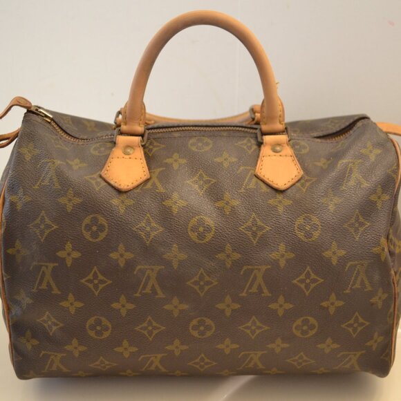 Authentic Louis Vuitton Speedy 30 Handbag With Certificate of Authenticity (GUC) - Picture 3 of 11
